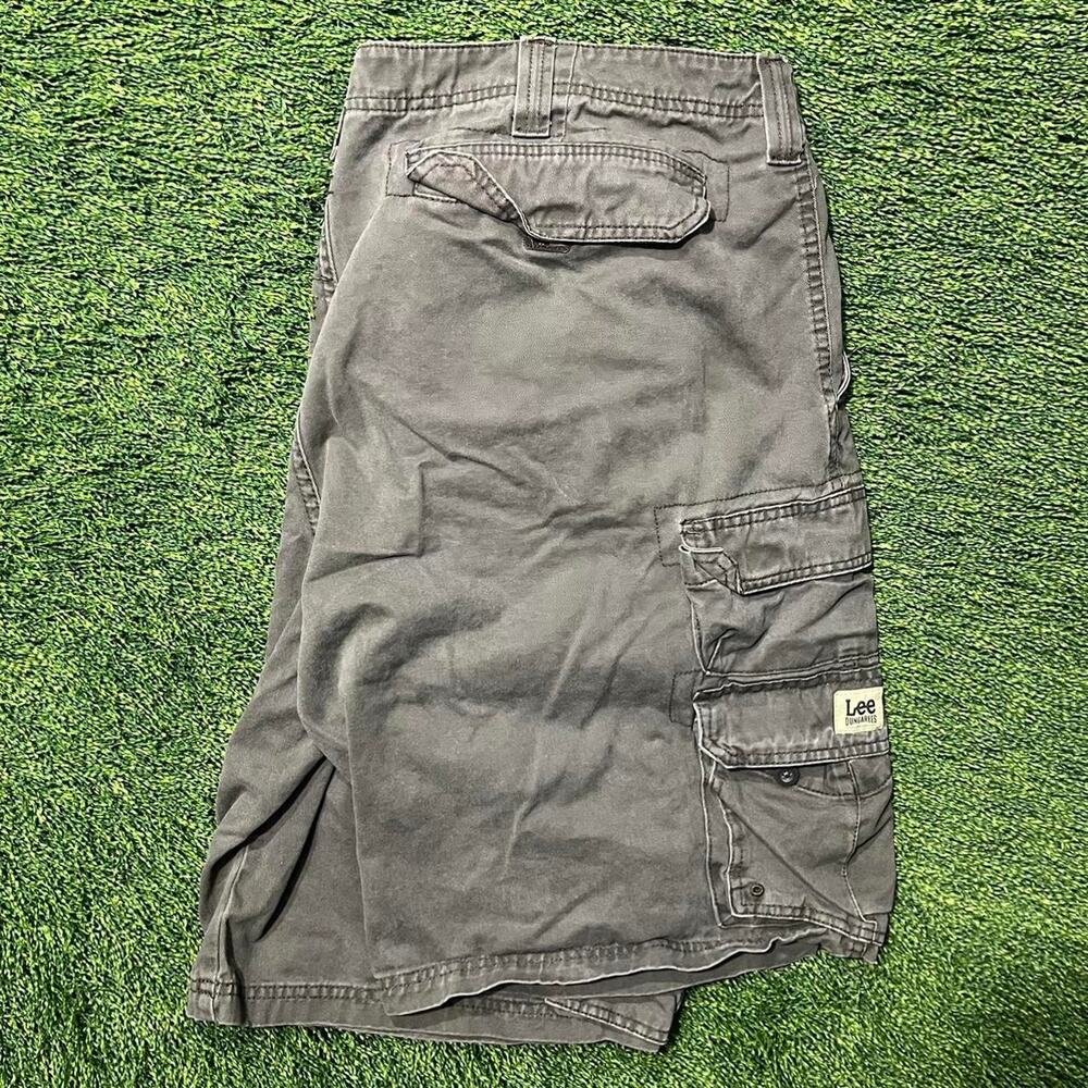 Lee dungaree shorts waist